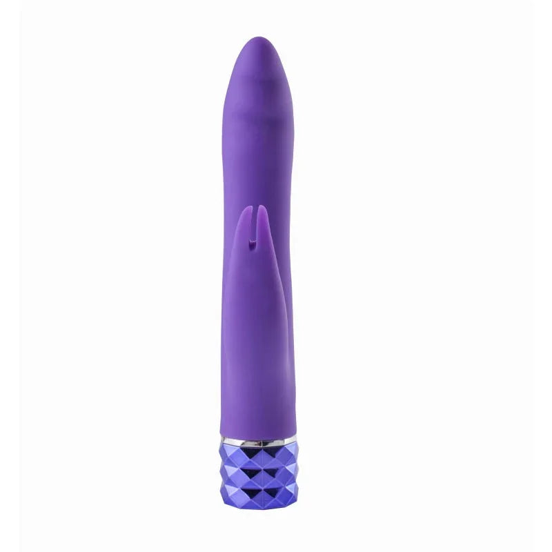 Hailey 10-Function Vibrating Rechargeable Dual Vibe - Purple