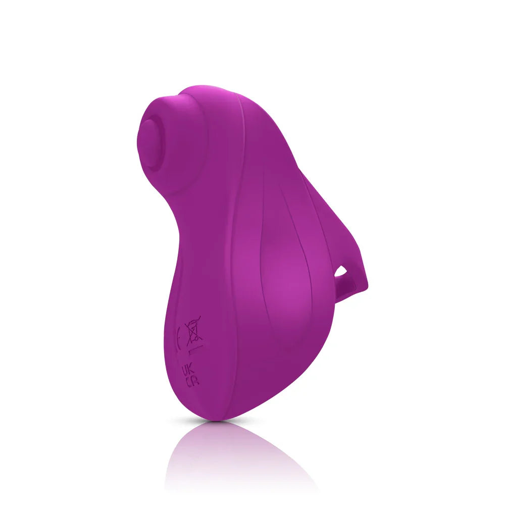 (Presale Only) - Carlee - Berry - Powerful Tapping Finger Vibe With Comfort Grip Ring