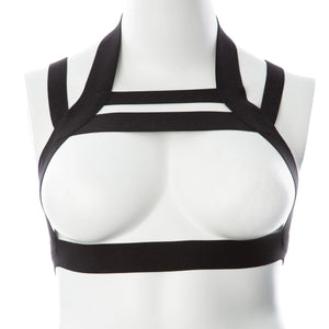 Gender Fluid Majesty Harness - Small-Large - Black