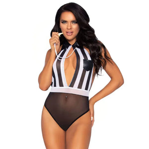 2 Pc - Bedroom Ref Roleplay Teddy Set - Onesize - Black