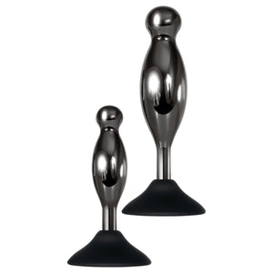 Evolved Love Is Back - Joy Sticks - 2 Piece Plug Set - Black/Chrome