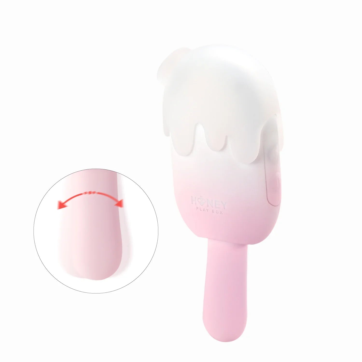 Bite Me Cream Pop Stimulator - Pink