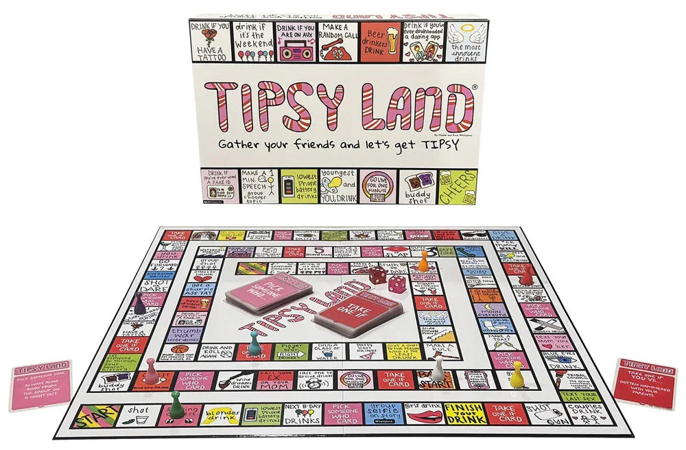 Tipsy Land Board Game