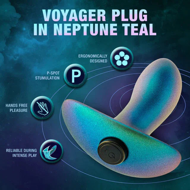 Anal Adventures Matrix - Voyager Plug - Neptune Teal