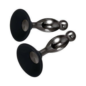Evolved Love Is Back - Joy Sticks - 2 Piece Plug Set - Black/Chrome