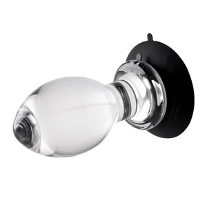 Gender X Crystal Ball Plug w/Suction Cup - Clear
