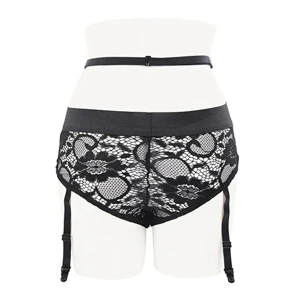 Gender X Snuggle Up Dual Motor Strap On Vibe W-Harness - Blue