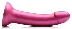 Strap U G-Tastic 7 inch Metallic Pink Realistic Silicone Dildo