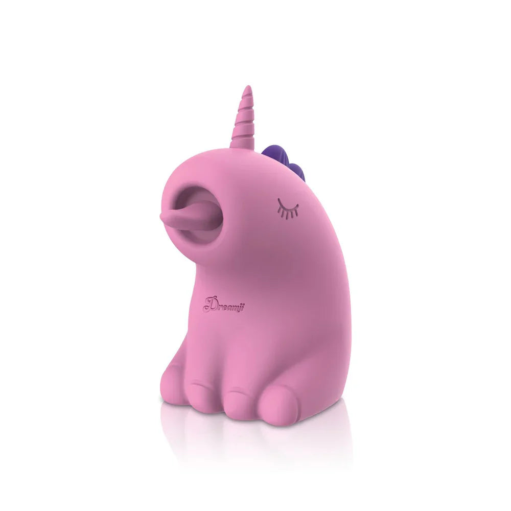 (Presale Only) - Dreamii Licks Licking Unicorn Stimulator - Mystical Pink
