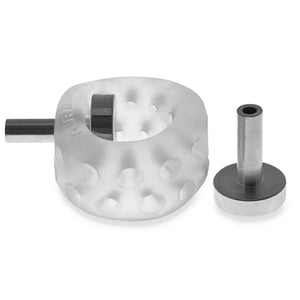 Airballs Electro Air-Lite Ballstretcher With Two 4mm Electro Contact - Clear Ice