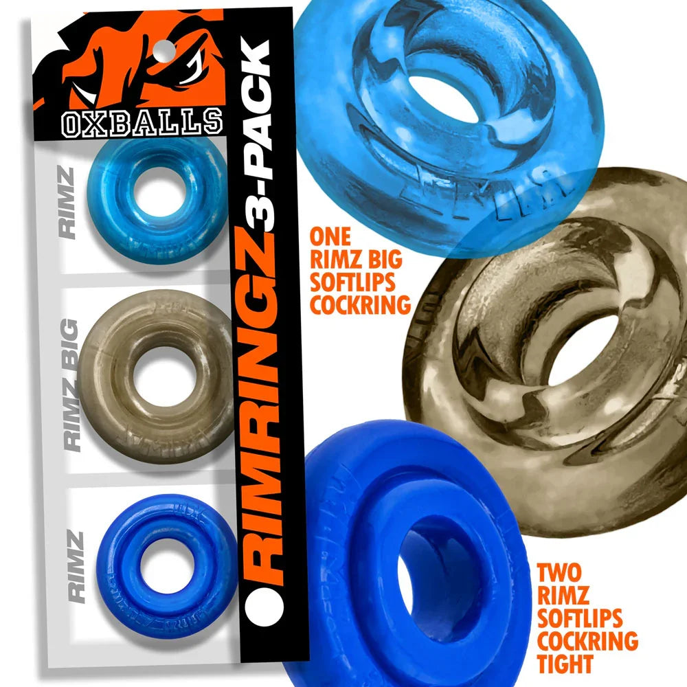 Rimringz Multi Size 3 Pack - Cool Blues