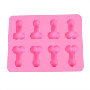 Party Penis Chocolate Ice Tray Pink