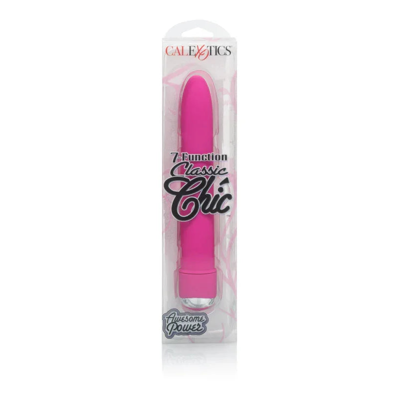 7 Function Classic Chic 6 Inches Vibe - Pink - MyPleasure
