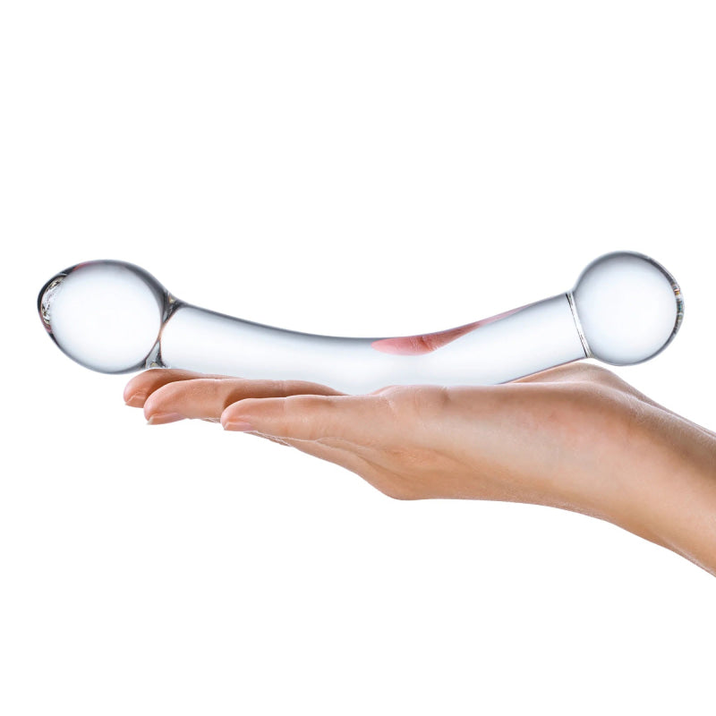 7 Inch Curved Glass G Spot Stimulator