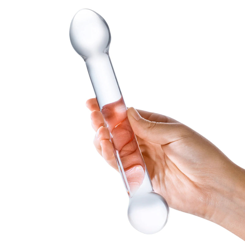 7 Inch Curved Glass G Spot Stimulator