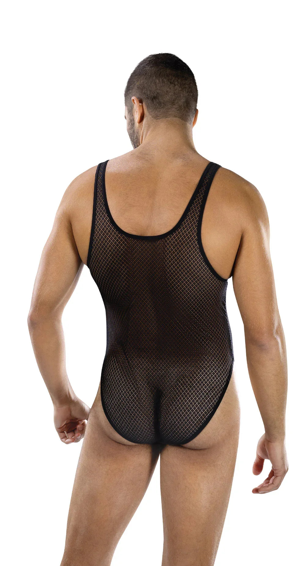 Fierce Deep v Mesh Bodysuit - Os - Black