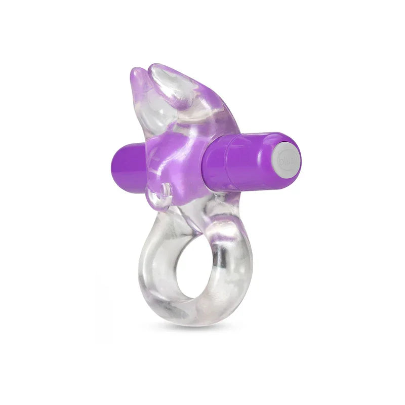 Play With Me   Bull Vibrating C-Ring - Purple