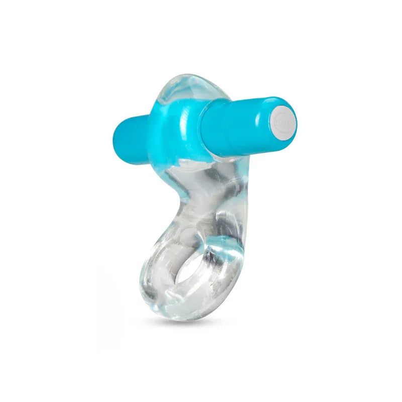 Play With Me   Delight Vibrating C-Ring - Blue