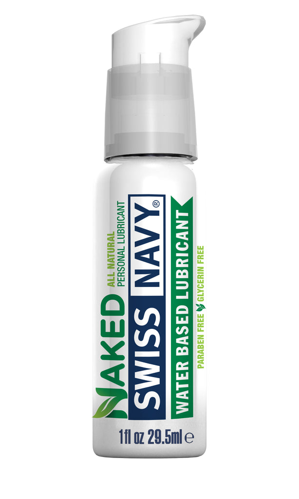 Swiss Navy Naked Water Based Lubricant 1 Oz