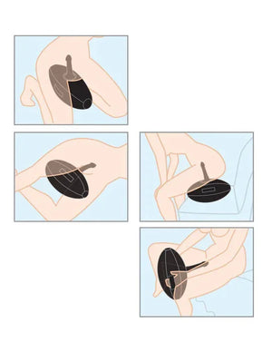 Fetish Fantasy Series Body Dock Inflatable Love Ball - Black