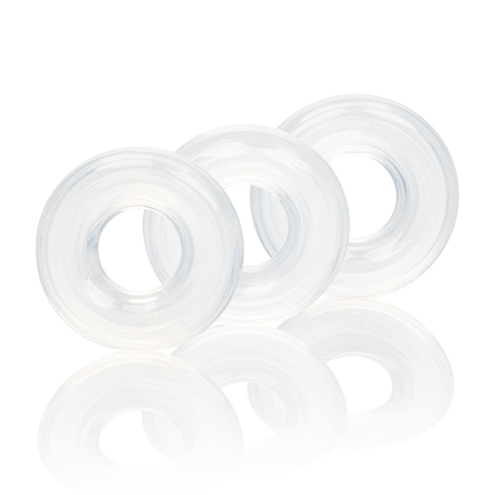 Set of 3 Silicone Stacker Rings