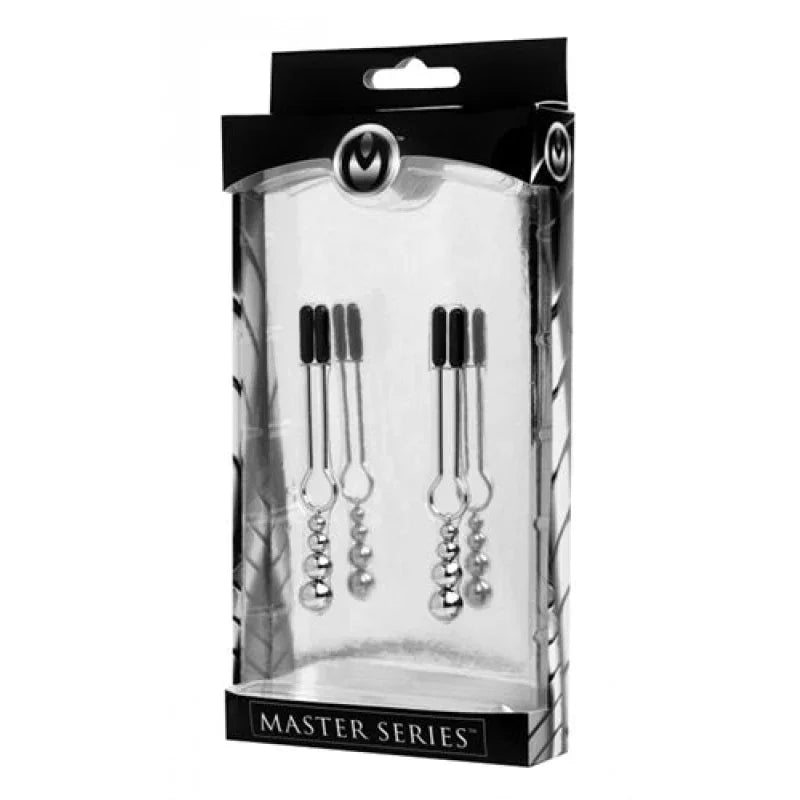 Adorn Triple Bead Nipple Clamp Set - MyPleasure