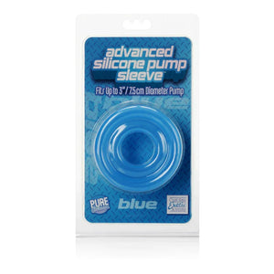 Advanced Silicone Pump Sleeve - Blue - MyPleasure