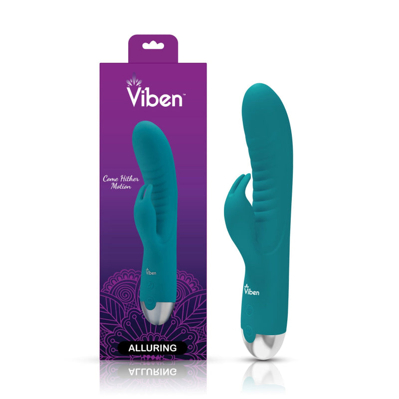 Alluring - Come Hither G-Spot Rabbit - Ocean