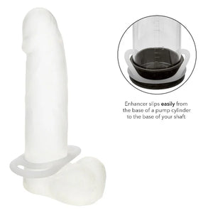 Alpha Liquid Silicone Commander Ring - Natural - MyPleasure