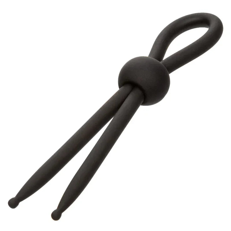 Alpha Liquid Silicone Lasso - Black - MyPleasure