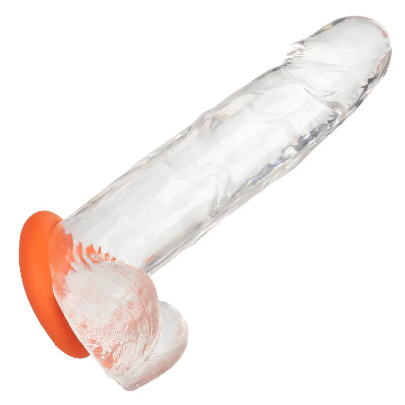 Alpha Liquid Silicone Prolong Large Ring - Orange - MyPleasure