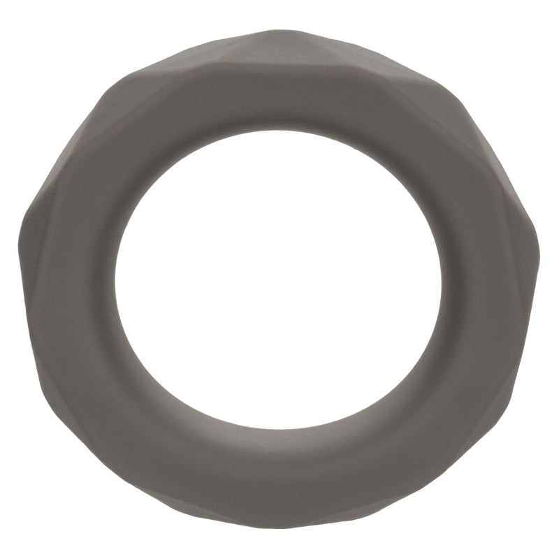 Alpha Liquid Silicone Prolong Prismatic Ring -  Gray