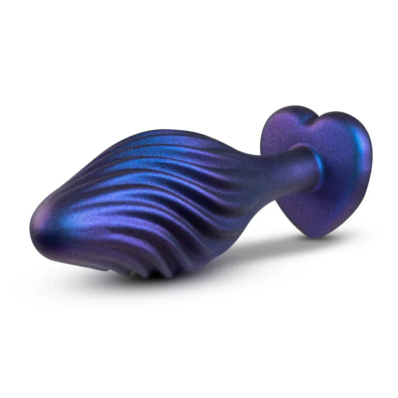 Anal Adventures Matrix - Swirling Bling Plug - Sapphire