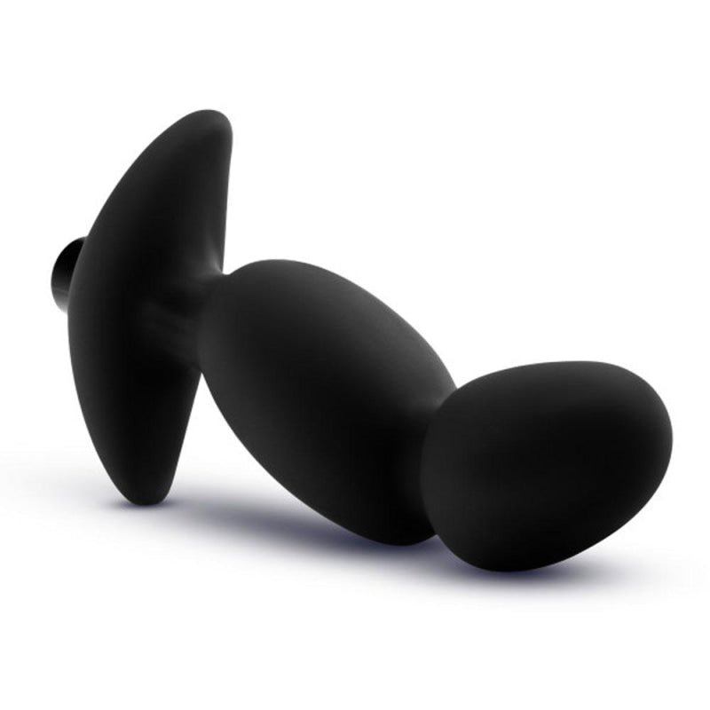 Anal Adventures - Platinum - Silicone Vibrating  Prostate Massager 04 -Black