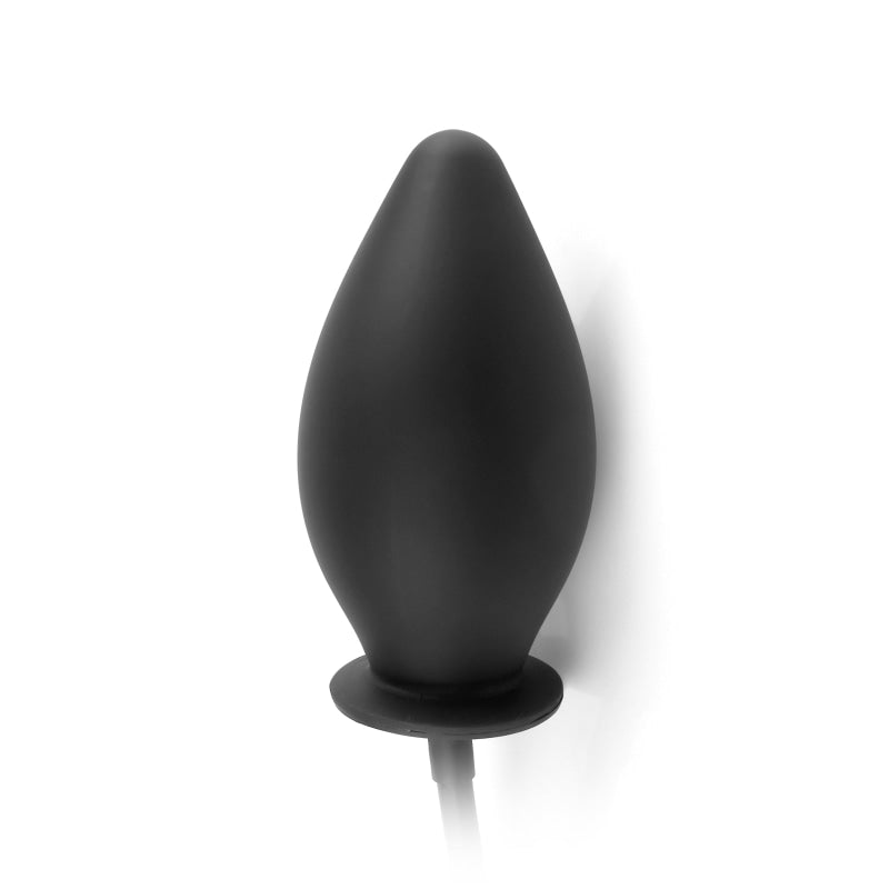 Anal Fantasy Collection Inflatable Silicone Plug - Black