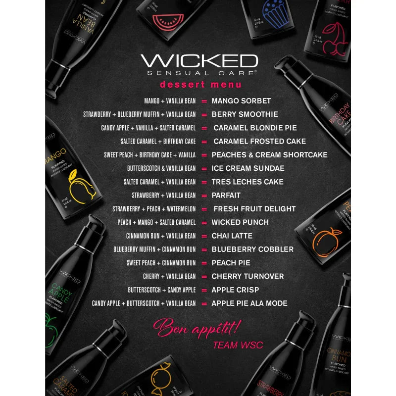 Aqua Blueberry Muffin Water Flavored Water- Based Lubricant - 4 Fl Oz/120ml - MyPleasure