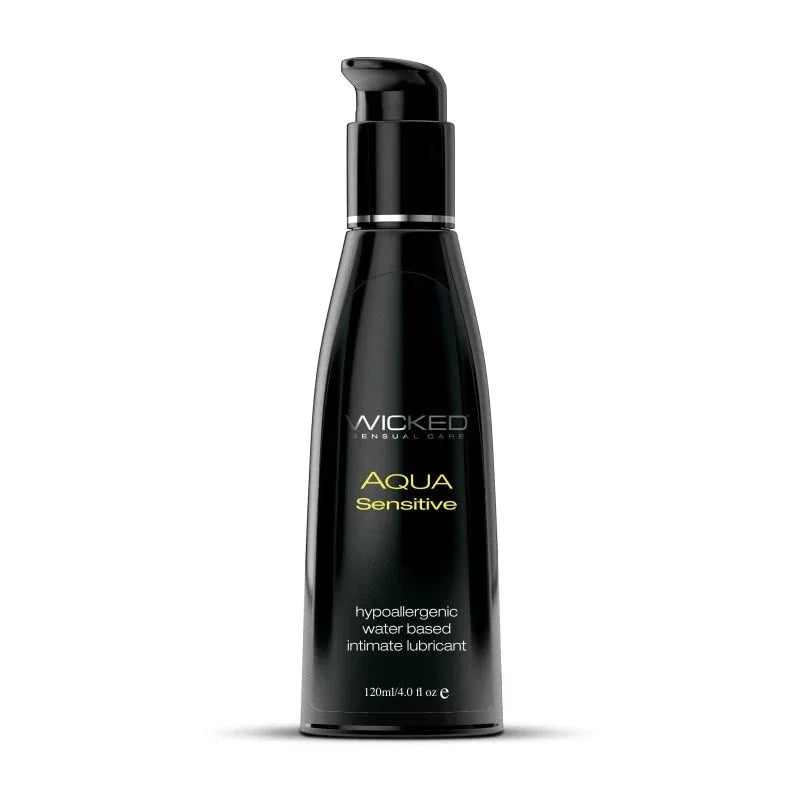Aqua Sensitive Water-Based Lubricant - 4 Oz. - MyPleasure