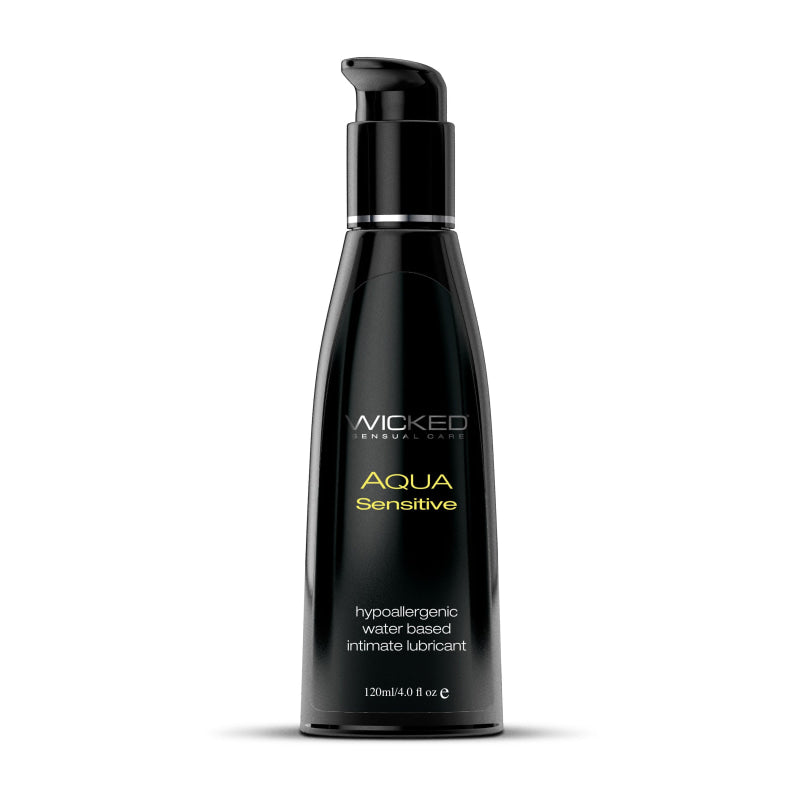 Aqua Sensitive Water-Based Lubricant - 4 Oz.