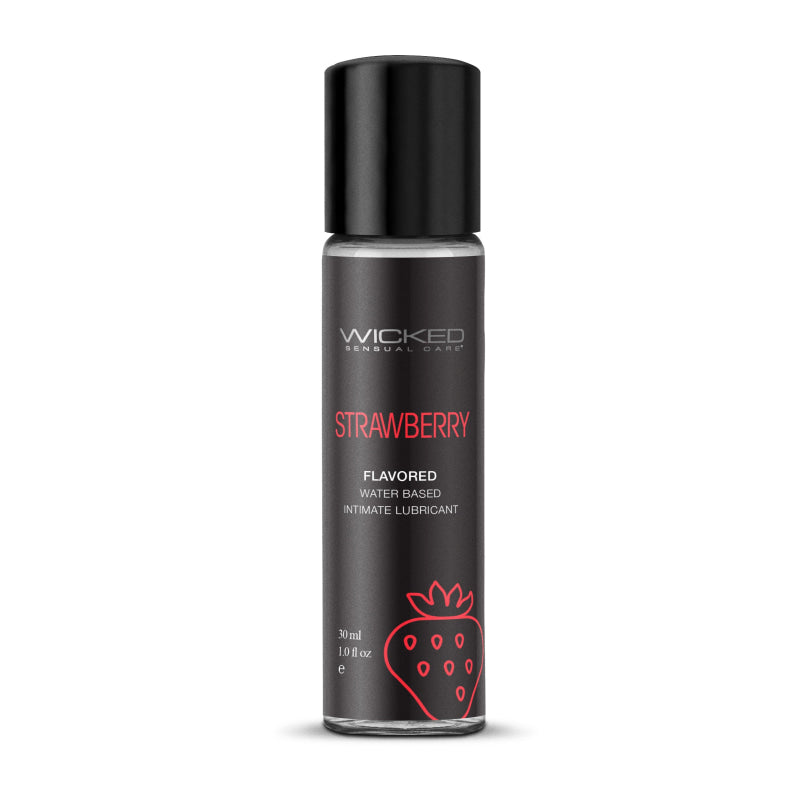 Aqua Strawberry Water-Based Lubricant 1 Oz