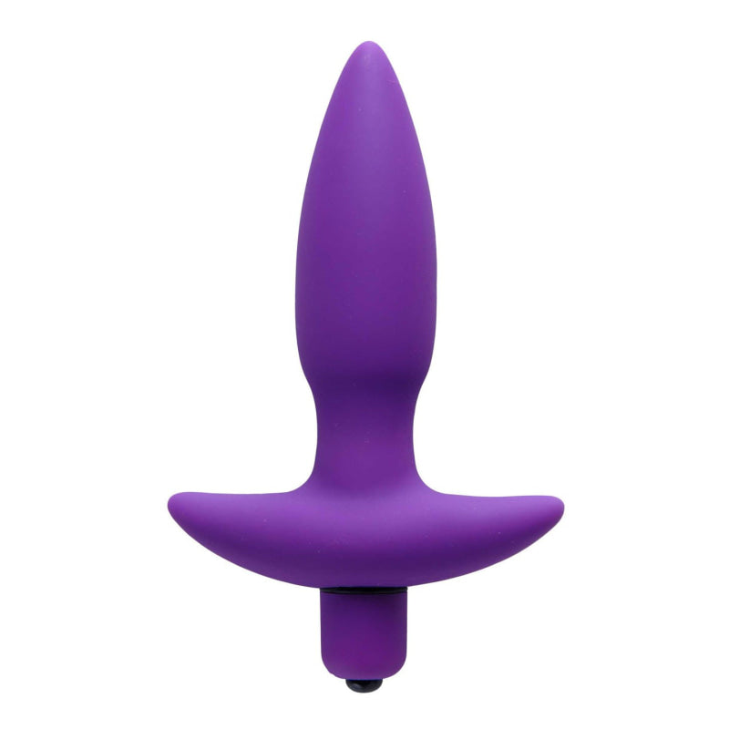 Aria Vibrating Silicone Anal Plug - Small