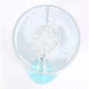 Aster Vibrating Male Masturbator With Bullet - Clear