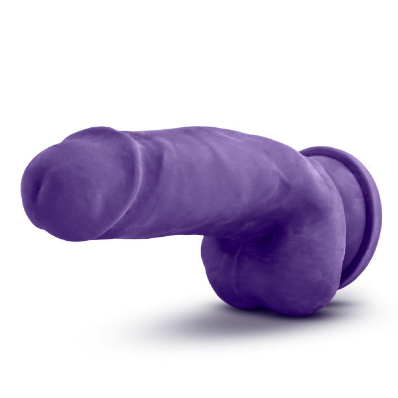 Au Natural - Bold - Beefy - 7 Inch Dildo - Purple