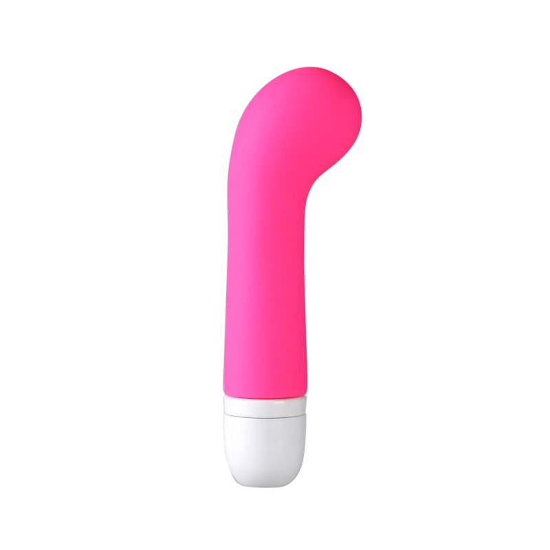 Ava Silicone Mini G-Spot Vibe - Pink