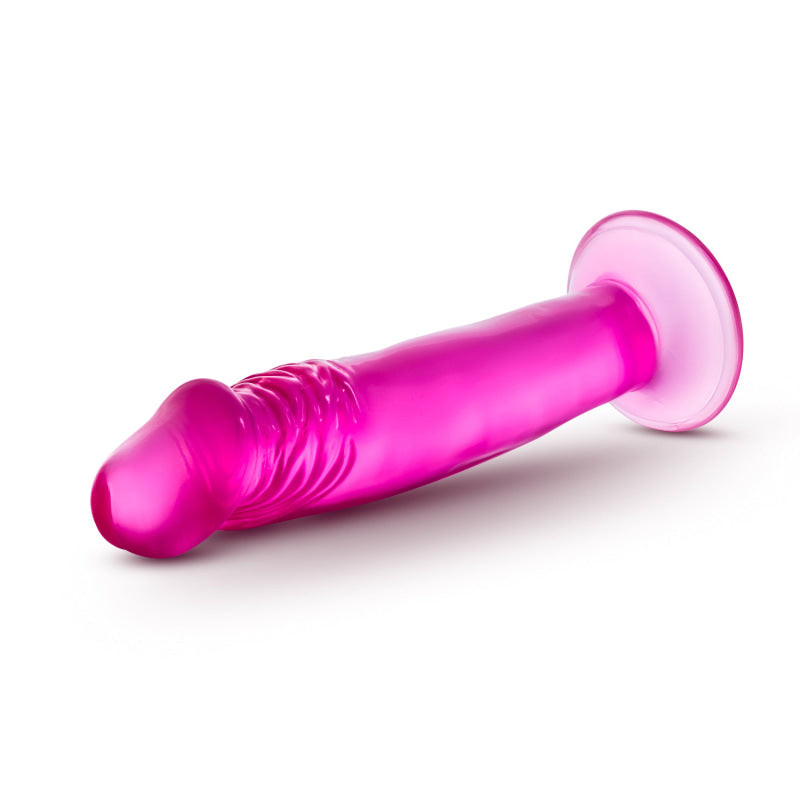 B Yours - Sweet n' Small 6 Inch Dildo With Suction Cup - Pink