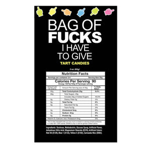 Bag of Fucks I Have to Give Bag of 25 Count