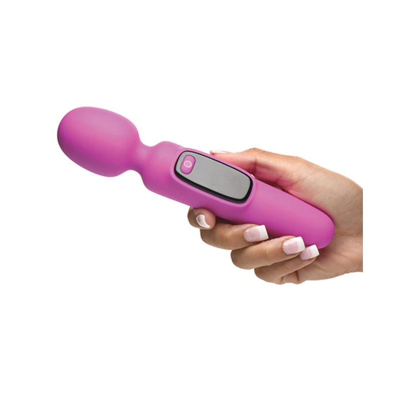 Bang Digital Silicone Wand - Purple