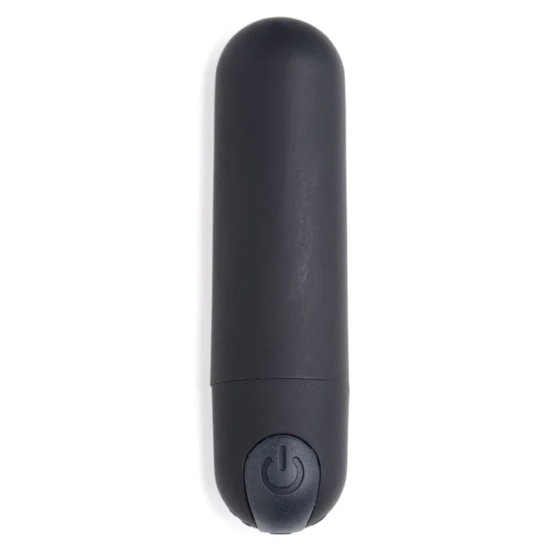Bang Vibrating Bullet With Remote Control - Black - MyPleasure