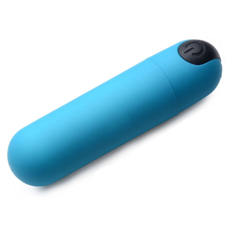 Bang Vibrating Bullet With Remote Control - Blue