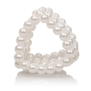 Basic Essentials Pearl Stroker Beads - Small - MyPleasure