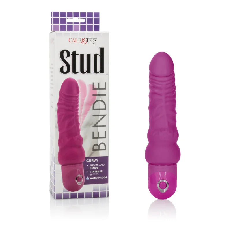 Bendie Power Stud - Curvy - Pink - MyPleasure